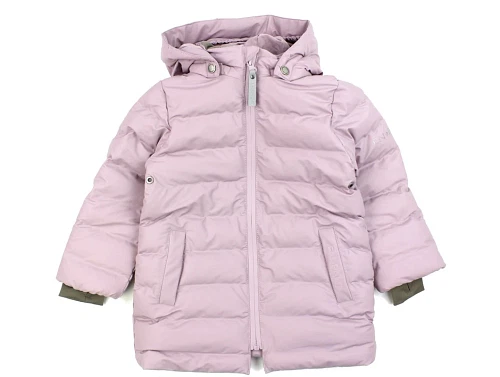 En Fant mauve shadow gummivinterjakke
